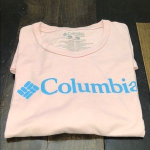 Columbia T-Shirt Pink/ Blue